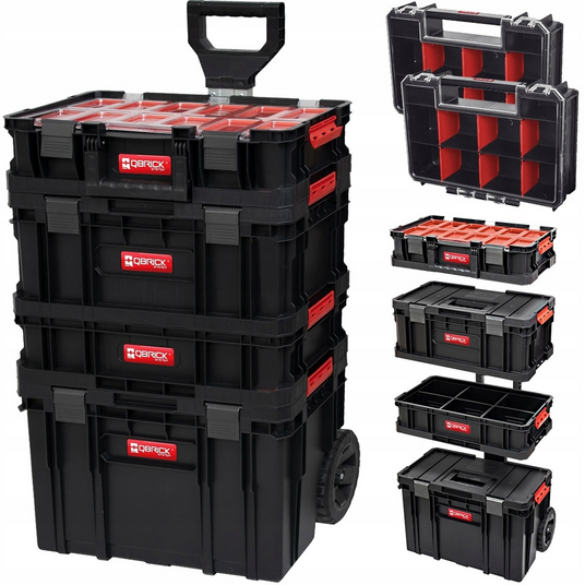 Комплект Qbrick System TWO Set Vario 4+2 — мобильная мастерская 6-в-1