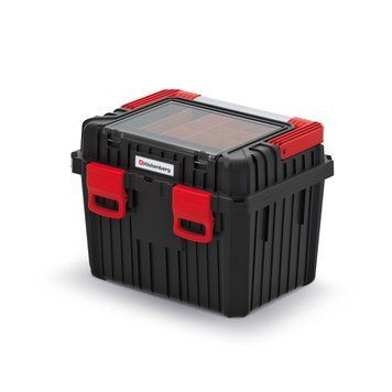 Скриня для інструментів Kistenberg HEAVY 45" KHVA453535BS з органайзером у кришці 445x360x337 KHVA453535BS-S411 фото