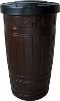 Резервуар для дощової води Prosperplast Woodcan 265 л, коричневий IDWO265-R222 фото