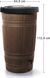 Резервуар для дощової води Prosperplast Woodcan 265 л, коричневий IDWO265-R222 фото 4