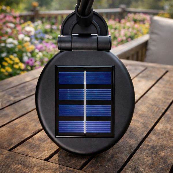 Сонячний садовий LED світильник RGB 70 см, декоративний світильник &laquo;Кульбаба&raquo;, LUMILED TULIO  LUMSOL1152 фото