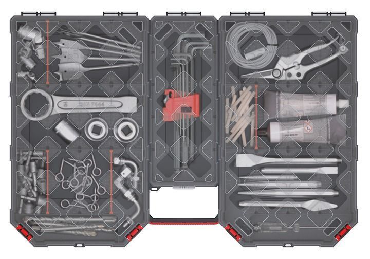 Сундук-органайзер Kistenberg TAGER 60" KTG60406S 577&times;390&times;60 мм &mdash; низкопрофильный модуль KTG60406S фото