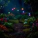 Сонячний садовий LED світильник RGB 70 см, декоративний світильник &laquo;Кульбаба&raquo;, LUMILED TULIO  LUMSOL1152 фото 5